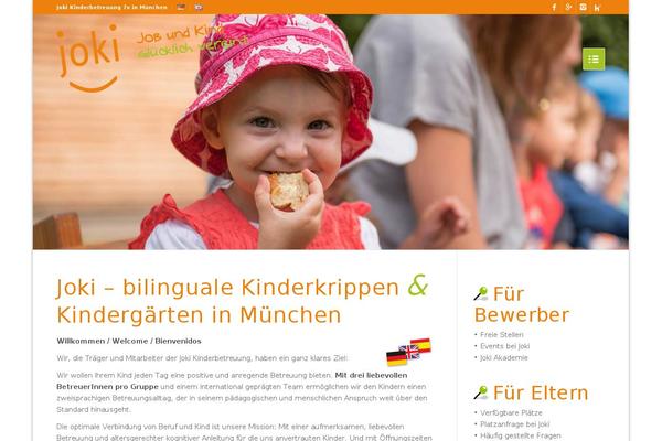 Enfold-child theme site design template sample