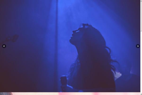Lush theme site design template sample