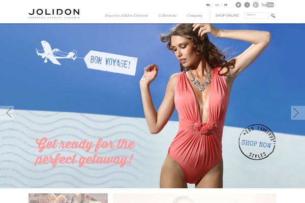 Kloe theme site design template sample