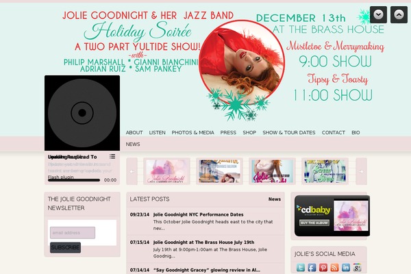 Soundcheck theme site design template sample