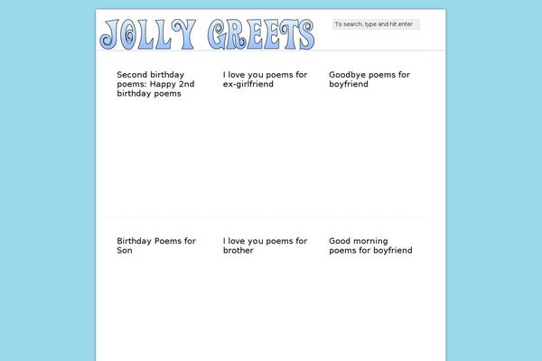 jollygreets.com site used Tested