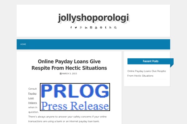 Blogghiamo theme site design template sample