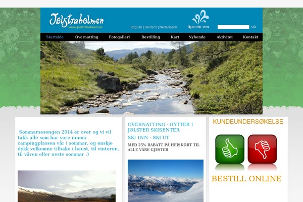 jolstraholmen.no site used Wp_santorini5-v1.3.1