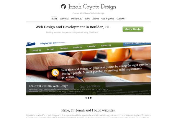 Simfo theme site design template sample
