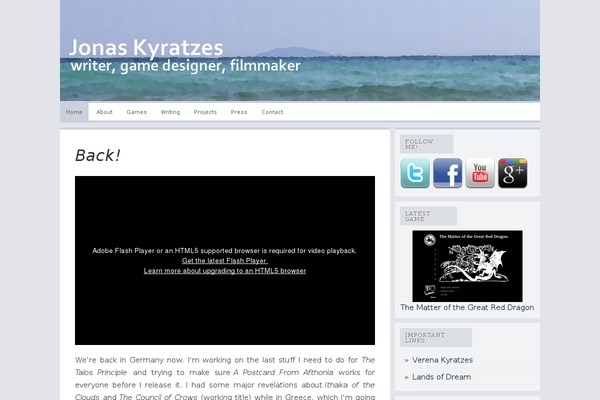 Comet theme site design template sample
