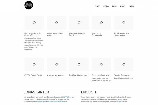Carbon theme site design template sample