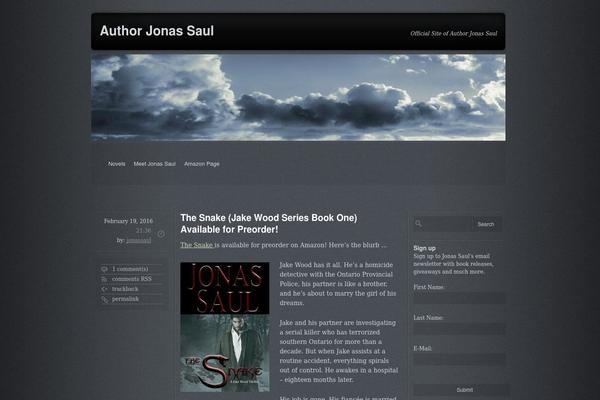 Grey Opaque theme site design template sample