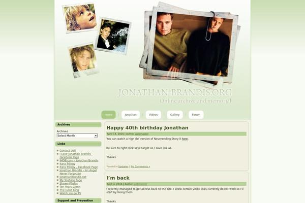 jonathan-brandis.org site used Jonathanbrandisorg