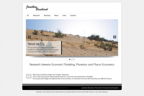 jonathanbenchimol.com site used Colorway-perso
