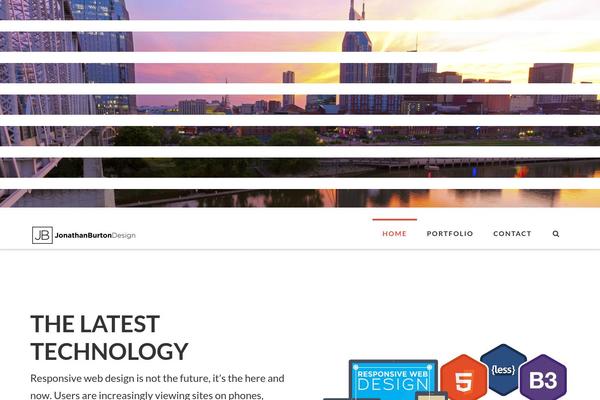 X Child theme site design template sample