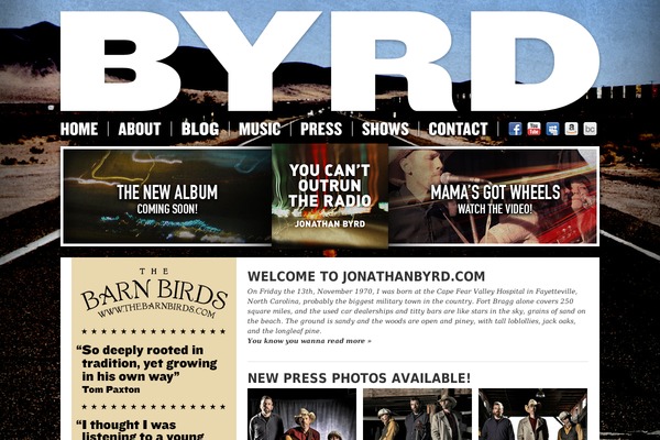 byrd theme websites examples