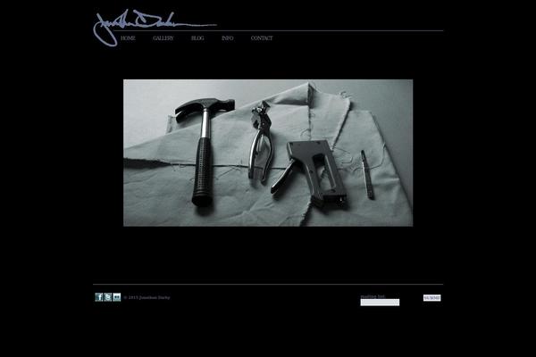 Starkers theme site design template sample