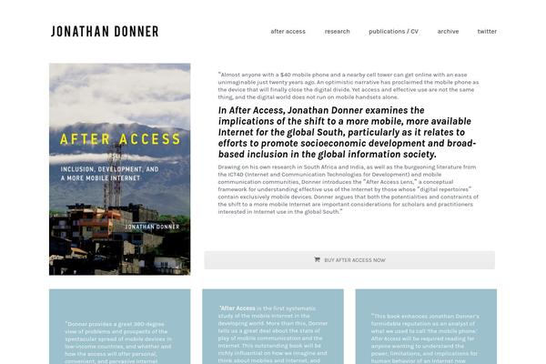 Kalium theme site design template sample