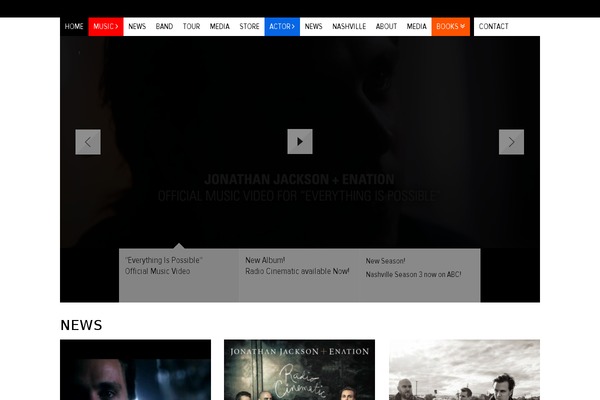 jonathanjackson.com site used Bones