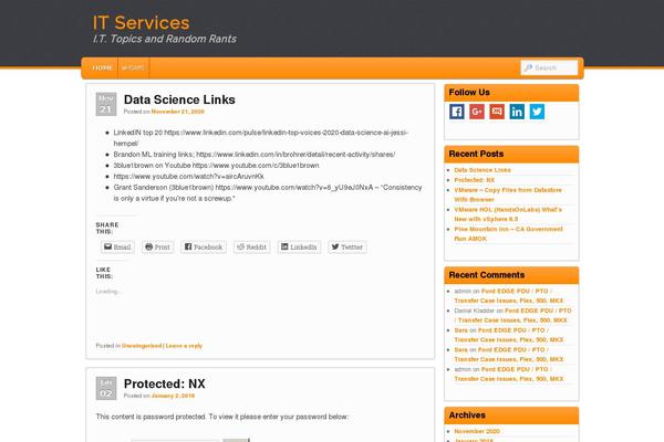 Site using Social Icons Widget plugin