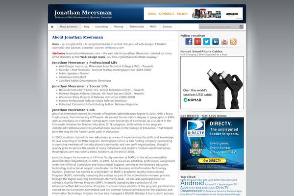 iNove theme site design template sample
