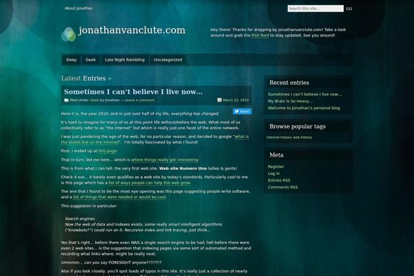 Motion theme site design template sample
