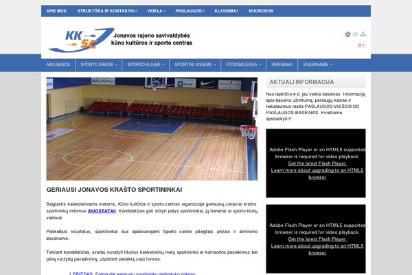 jonavakksc.lt site used Newsspot