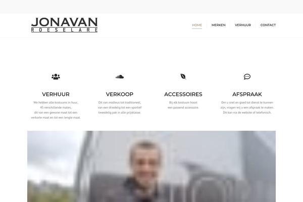 Constructo theme site design template sample
