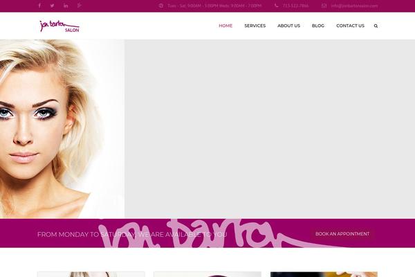 jonbartonsalon.com site used Hairdresser