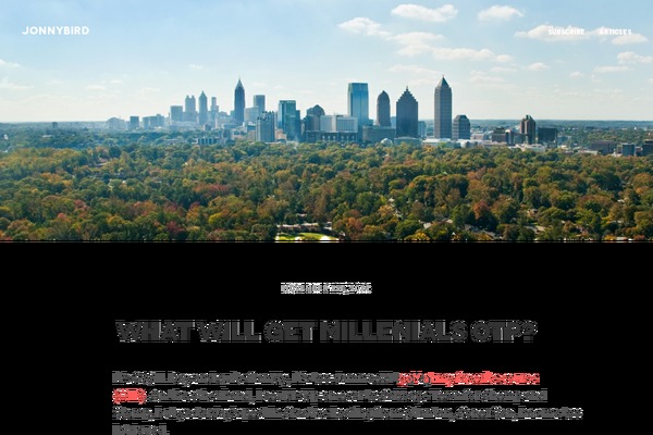 jonbirdsong.com site used Sprocket