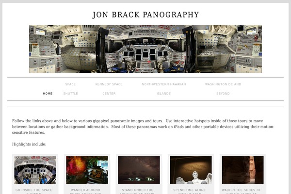Brunelleschi theme site design template sample