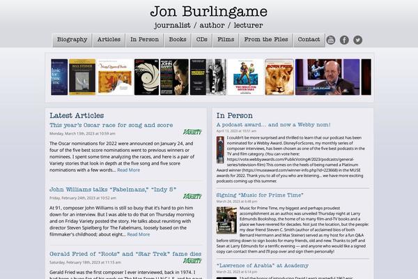 Site using jQuery Colorbox plugin