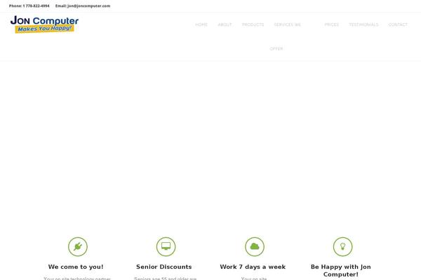 John theme site design template sample