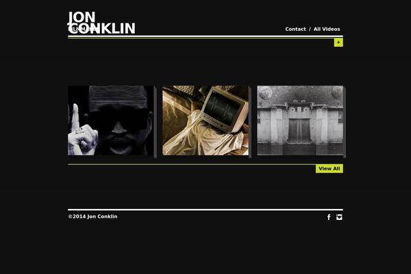 Brick theme site design template sample
