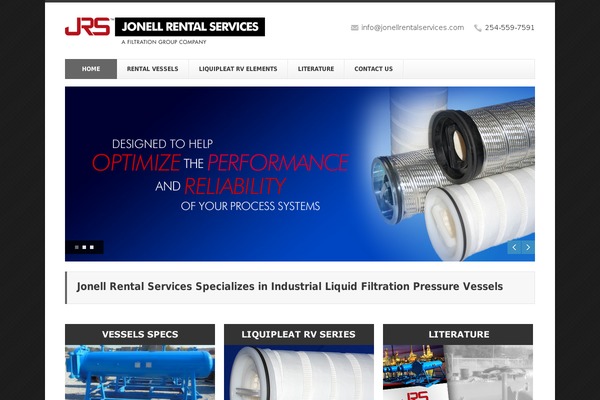Finesse theme site design template sample
