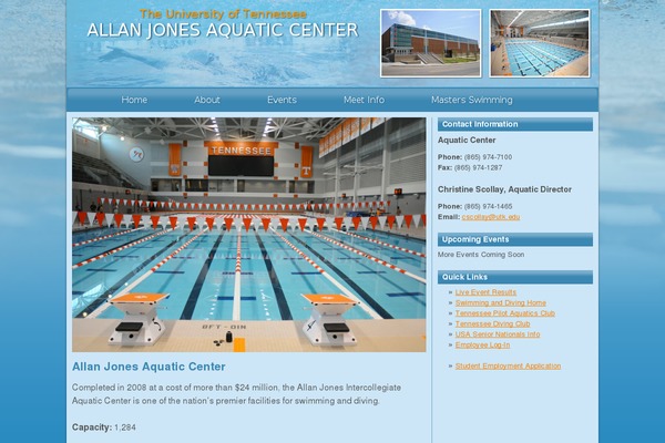 jonesaquaticcenter.com site used Jones