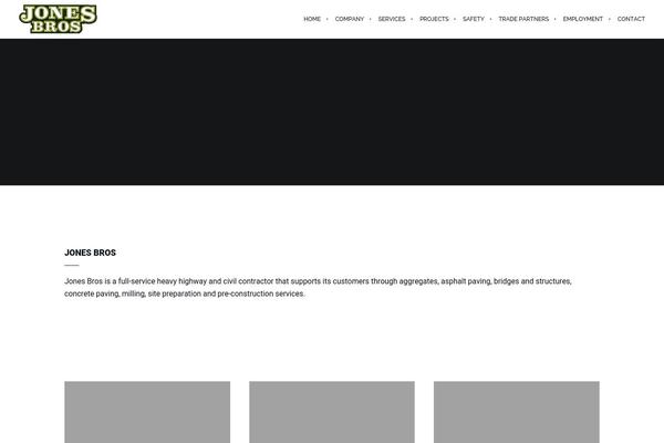Brooklyn Child theme site design template sample