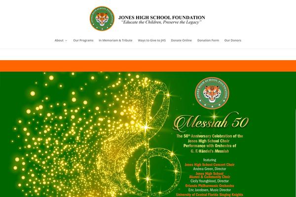 Divi theme site design template sample