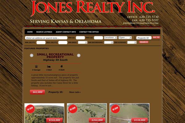 Estate theme site design template sample