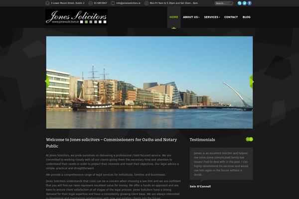 Unicorn theme site design template sample
