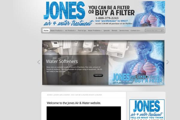 TheProfessional theme site design template sample
