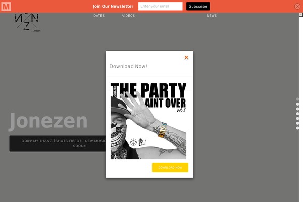 Muse theme site design template sample