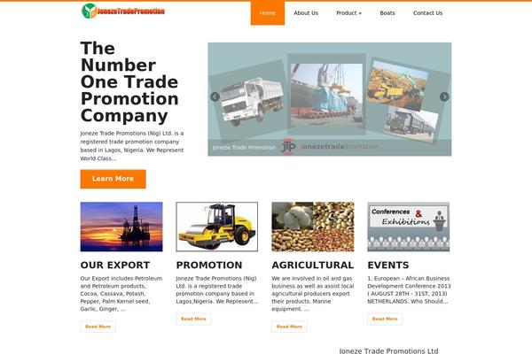 discover theme site design template sample