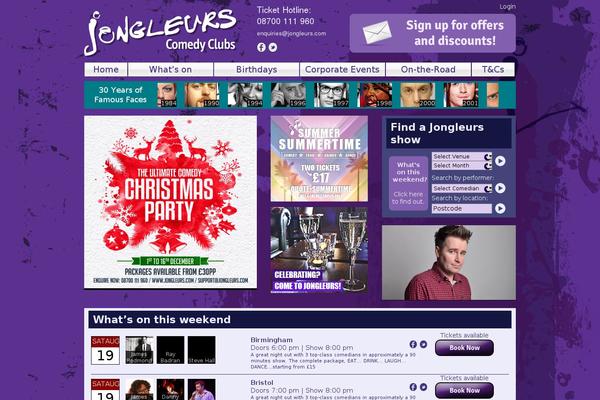 jongleurs.com site used Jongleurs-master