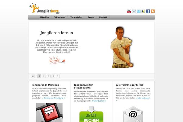 Iblogpro theme site design template sample