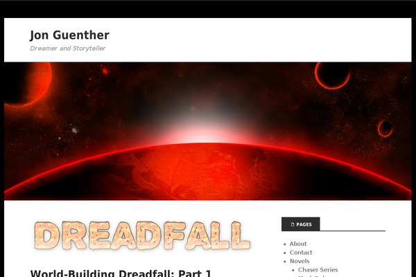 Stargazer theme site design template sample