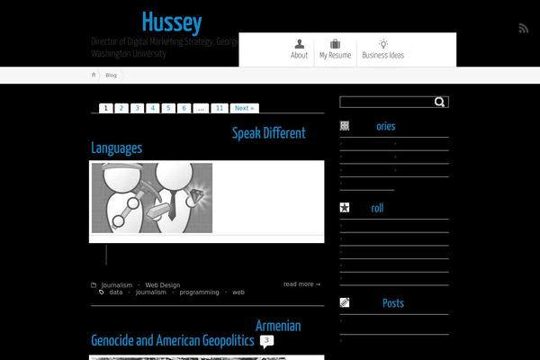 Montezuma theme site design template sample