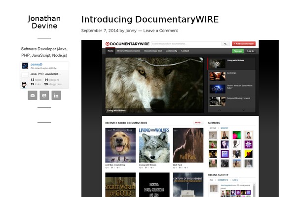 Wintersong Pro theme site design template sample