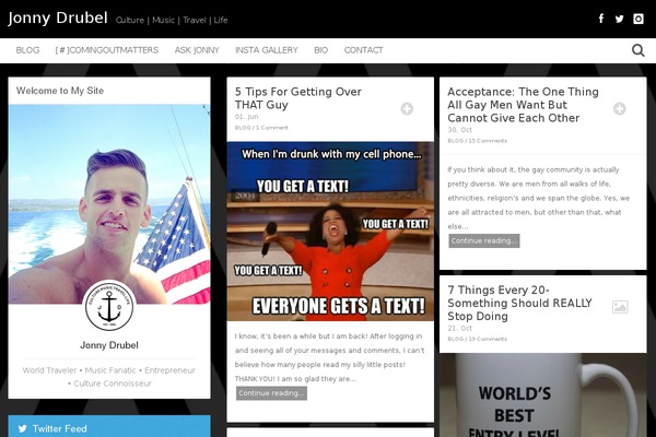 Bliss theme site design template sample
