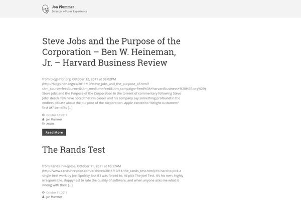 Layers theme site design template sample