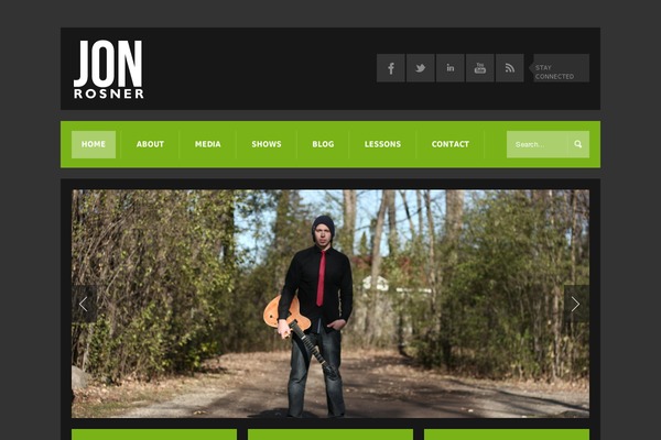 jonrosnermusic.com site used K-boom-v.1.0.8