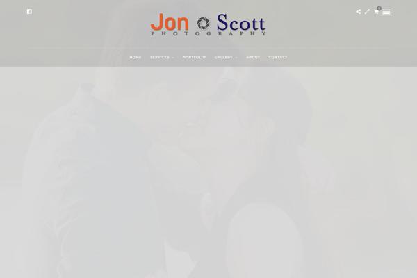 Photography theme site design template sample