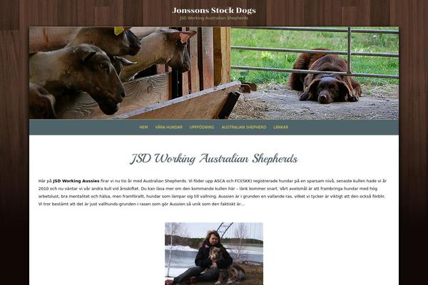 Panoramic theme site design template sample