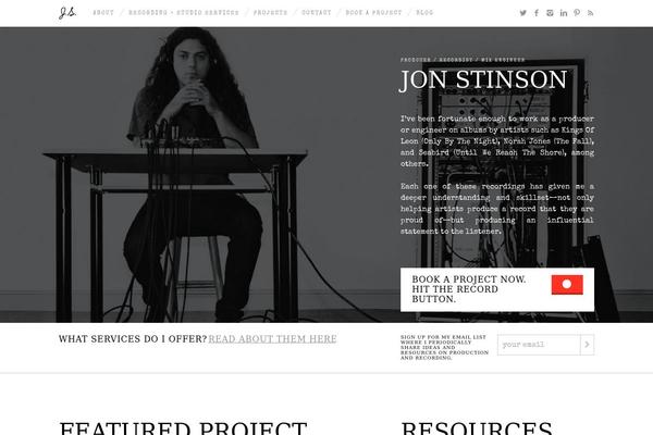 jonstinson.com site used Jon
