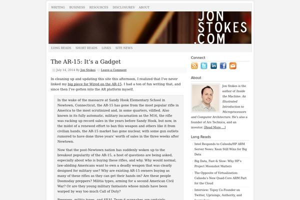 Prose theme site design template sample